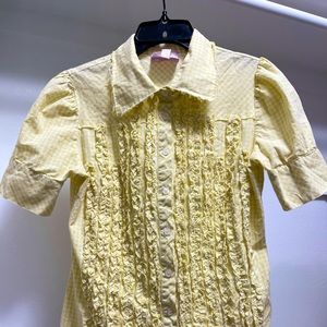 Romeo & Juliet Couture Gingham Button-Down Shirt